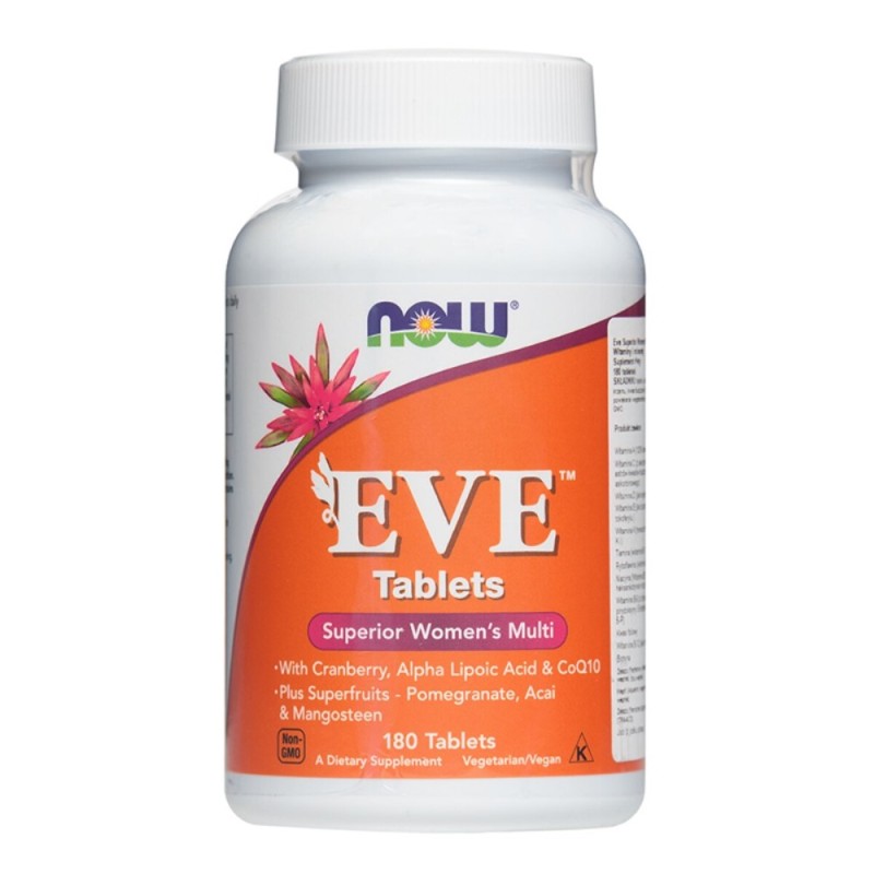 Now Foods EVE (multiwitamina dla kobiet) - 180 tabletek