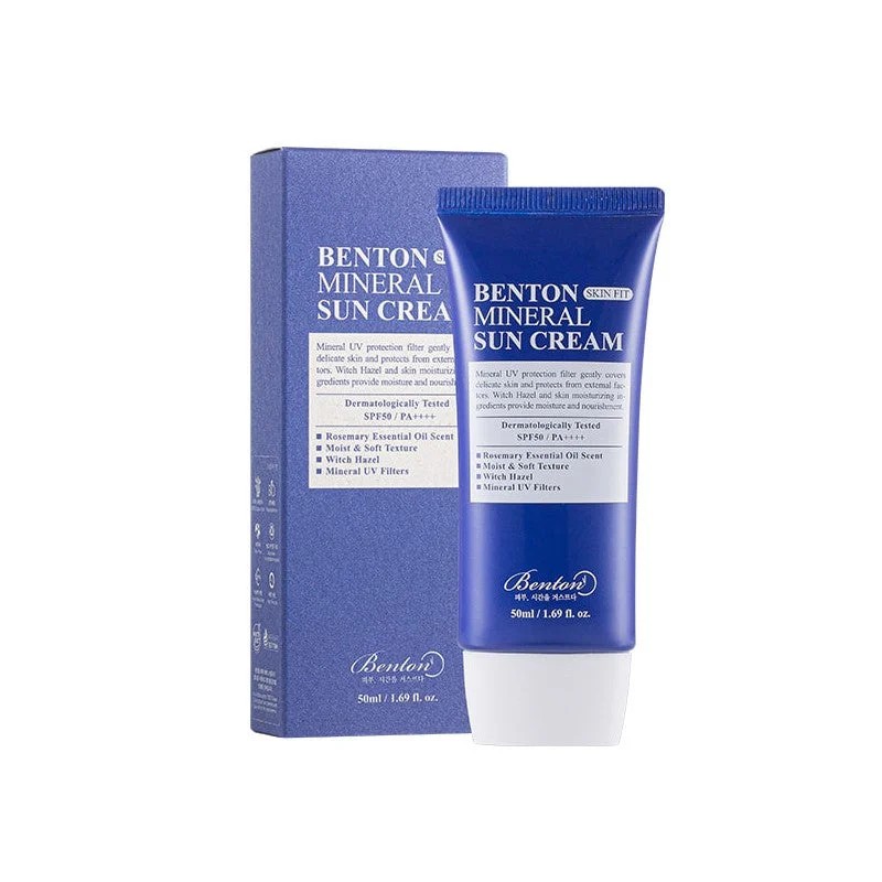 Benton Mineralny krem z filtrem SPF50/PA++++ Skin Fit Mineral Sun Cream - 50 ml
