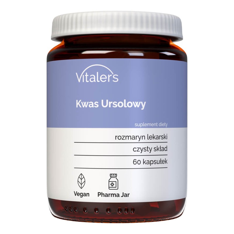 Vitaler's Ursolic Acid (Kwas Ursolowy) - 60 kapsułek