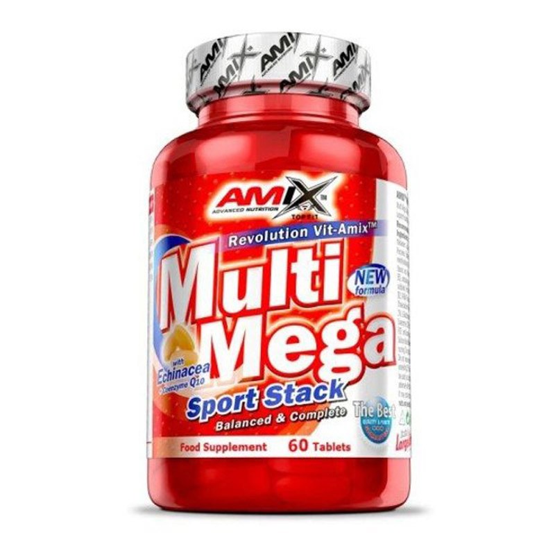 Amix Multi Mega Sport Stack (Multiwitamina dla sportowców) - 60 tabletek