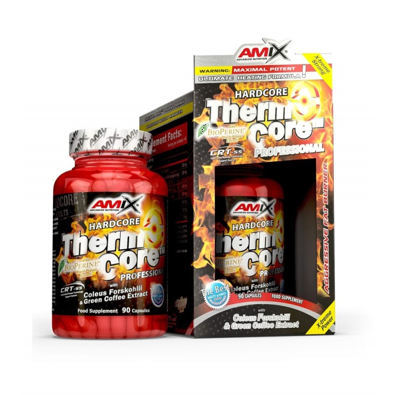 Amix ThermoCore Hardcore (Spalacz tłuszczu) - 90 kapsułek