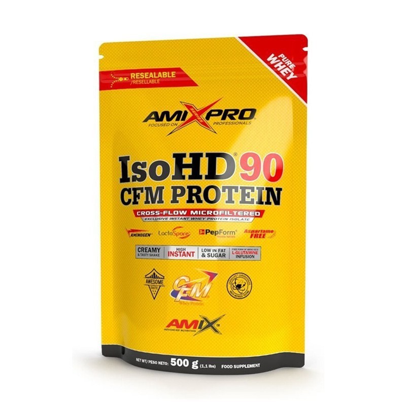 Amix IsoHD 90 CFM Protein, Keto białko, biała czekolada - 500 g