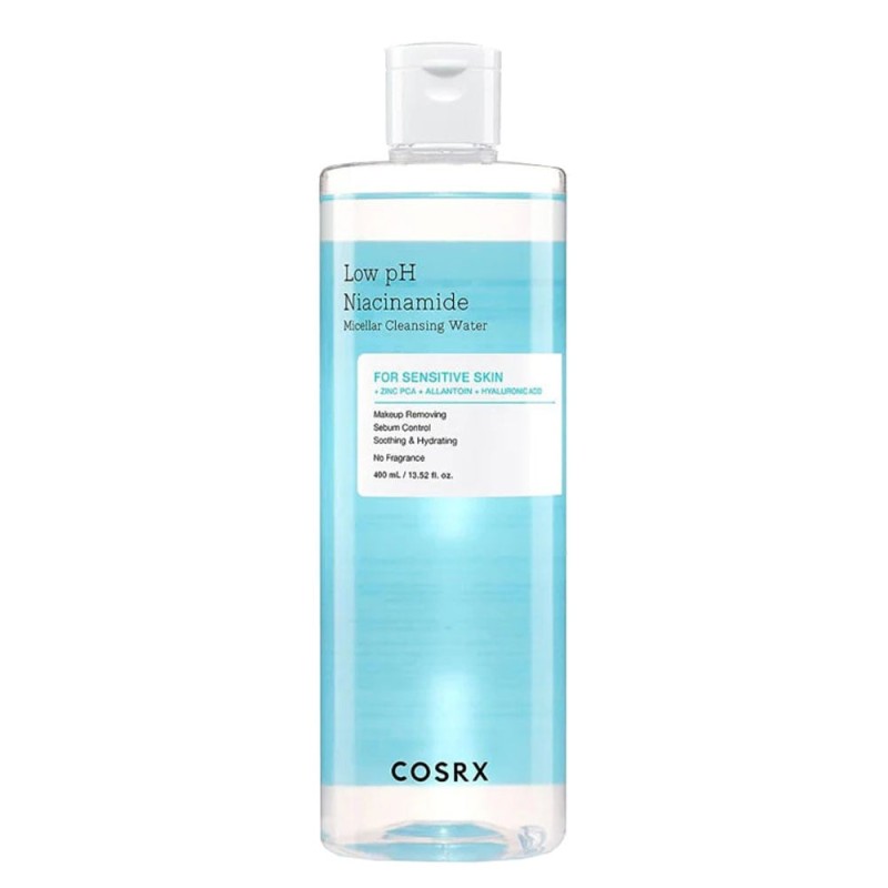 COSRX Woda micelarna o niskim pH Low pH Niacinamide Cleansing Water - 400 ml