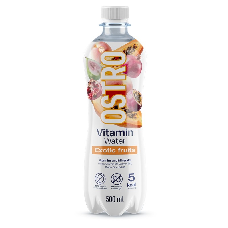 OstroVit OSTRO® Vitamin Water, owoce egzotyczne - 500 ml