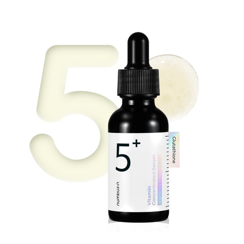 Numbuzin No.5+ Skoncentrowane serum witaminowe na przebarwienia - 30 ml