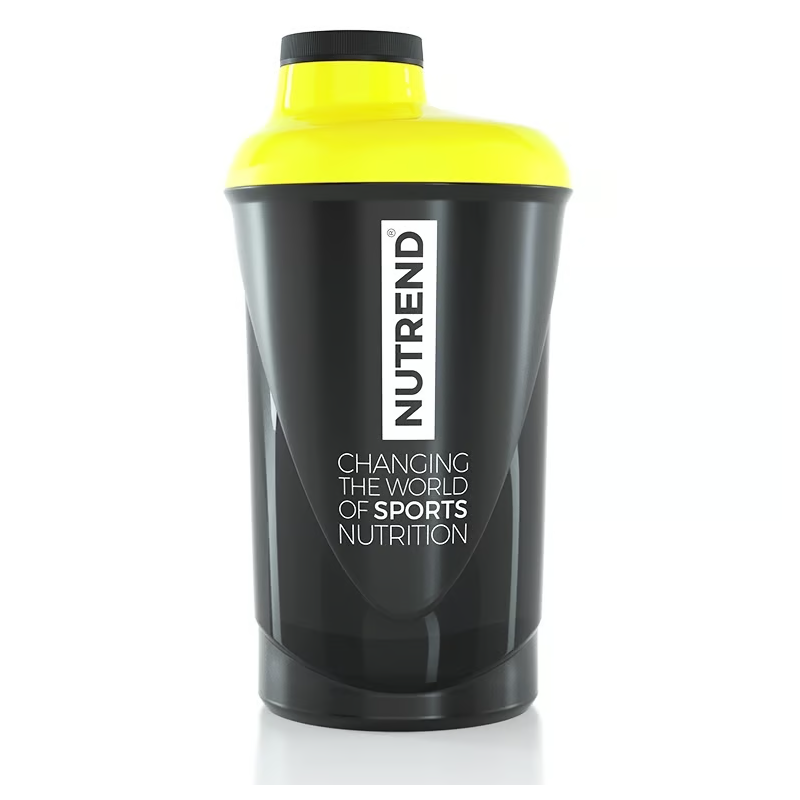 Nutrend Shaker Changing the World of Sport Nutrition czarny - 600 ml