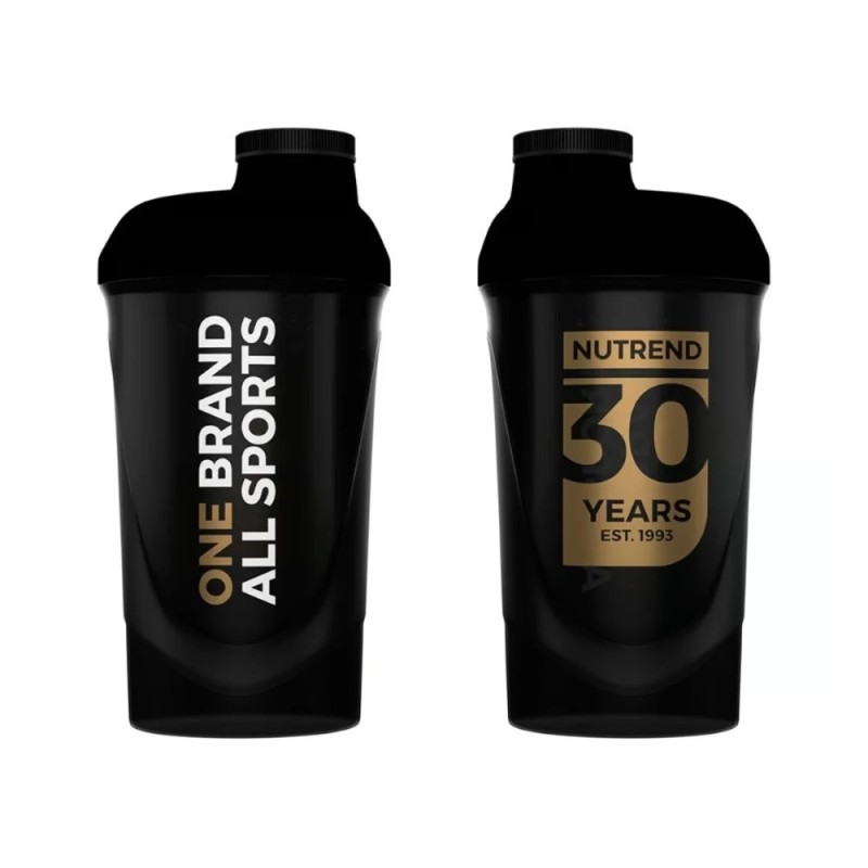 Nutrend Shaker One Brand All Sports czarny - 600 ml