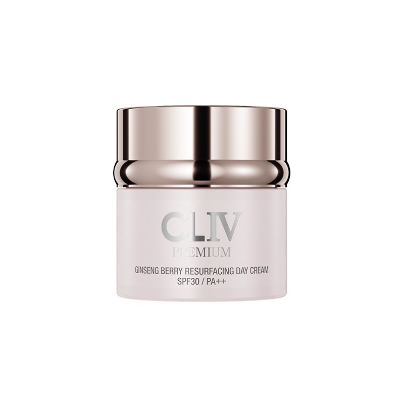 Cliv Krem odmładzający Ginseng Berry Resurfacing Day Cream SPF30 / PA +++ - 50 ml