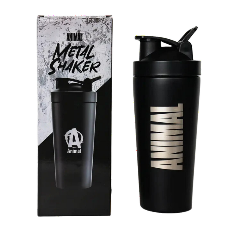 Universal Nutrition Animal Metal Shaker Czarny - 739 ml