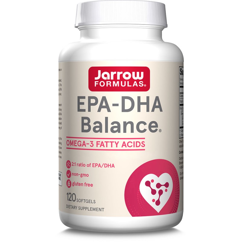 Jarrow Formulas EPA-DHA Balance 600 mg - 120 kapsułek