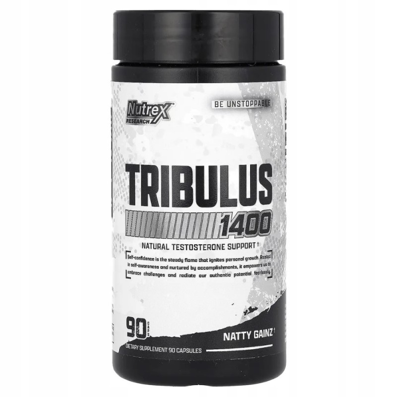 Nutrex Research Tribulus 1400 (Buzdyganek naziemny) - 90 kapsułek