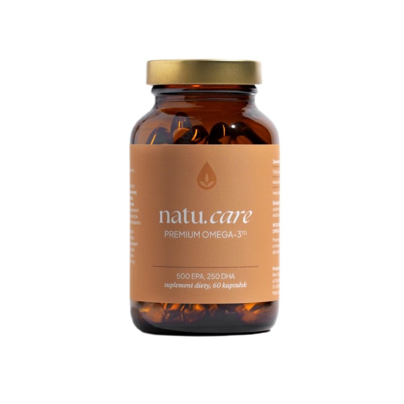 Natu.Care Premium Omega-3 TG 750 mg - 60 kapsułek