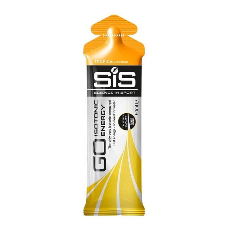 SIS GO Isotonic Energy Izotoniczny żel energetyczny, owoce tropikalne - 60 ml