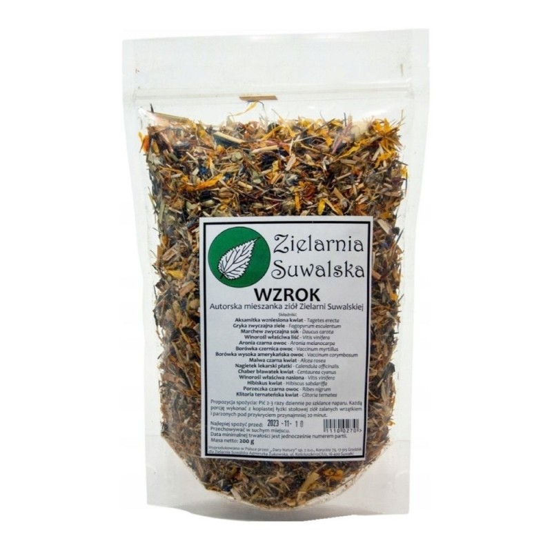 Zielarnia Suwalska Mieszanka ziół Wzrok - 200 g