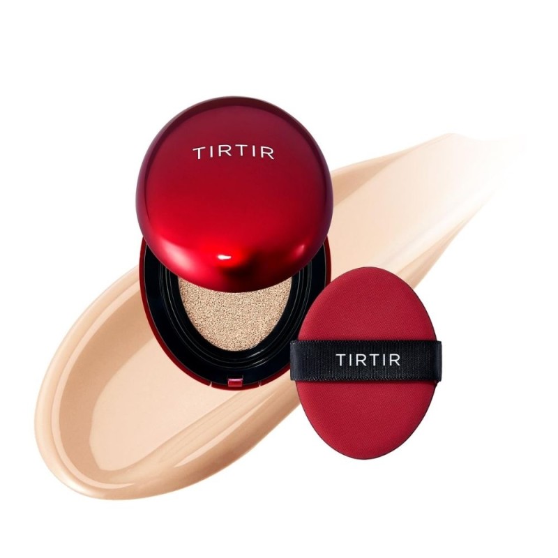 TIRTIR Mask Fit Red Cushion Mini Podkład w kompakcie SPF40/PA++ odcień 21C Cool Ivory