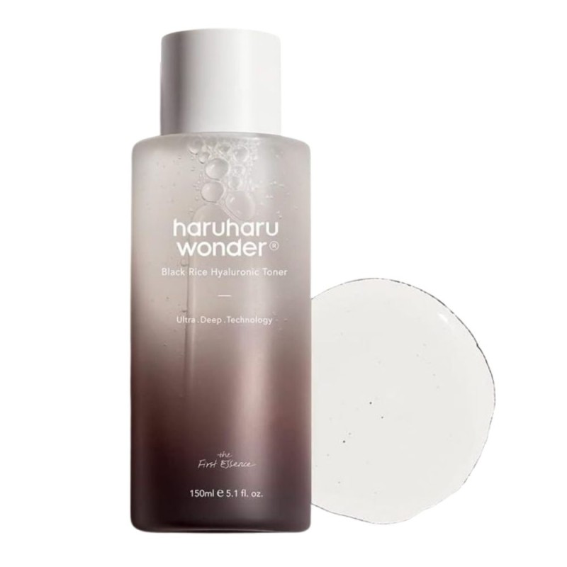 HaruHaru Wonder Nawilżający tonik z czarnym ryżem Black Rice Hyaluronic Toner - 150 ml