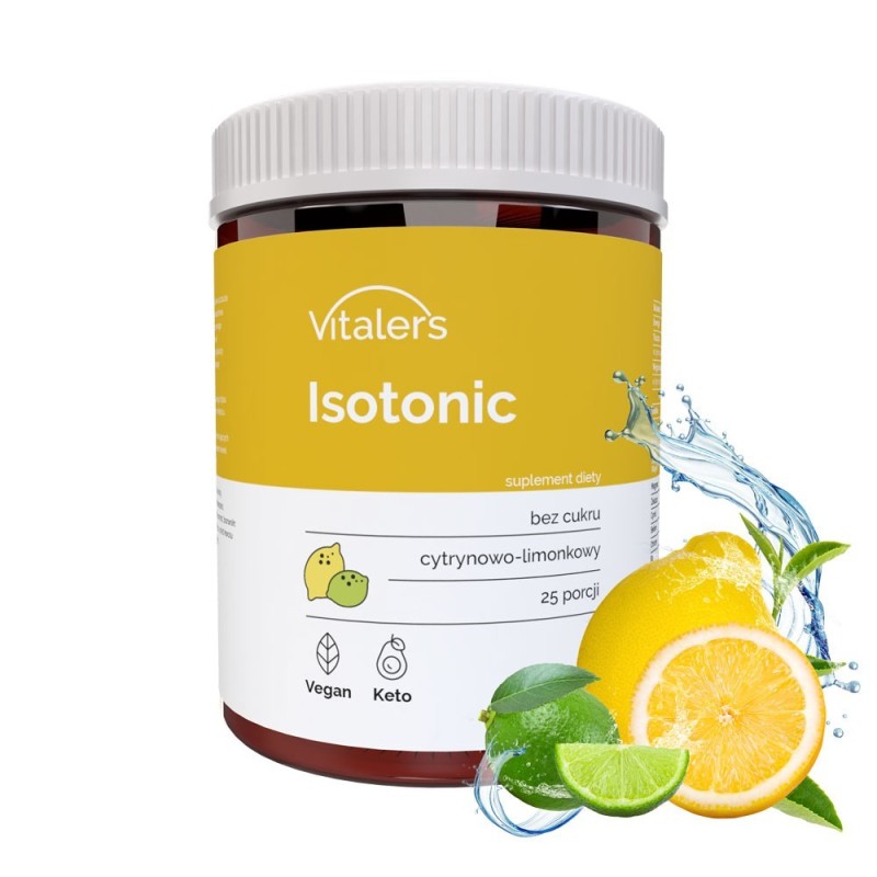 Vitaler's Isotonic cytrynowo-limonkowy - 250 g