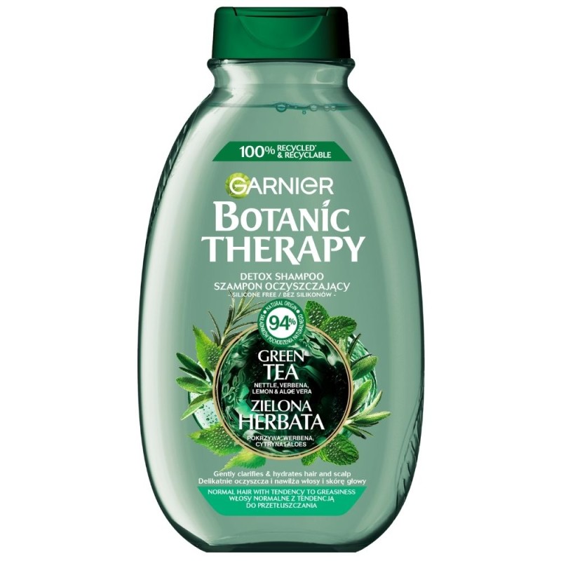 Garnier Botanic Therapy Szampon oczyszczający z zieloną herbatą - 400 ml