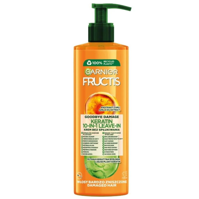 Garnier Fructis Goodbye Damage 10in1 Krem bez spłukiwania - 400 ml