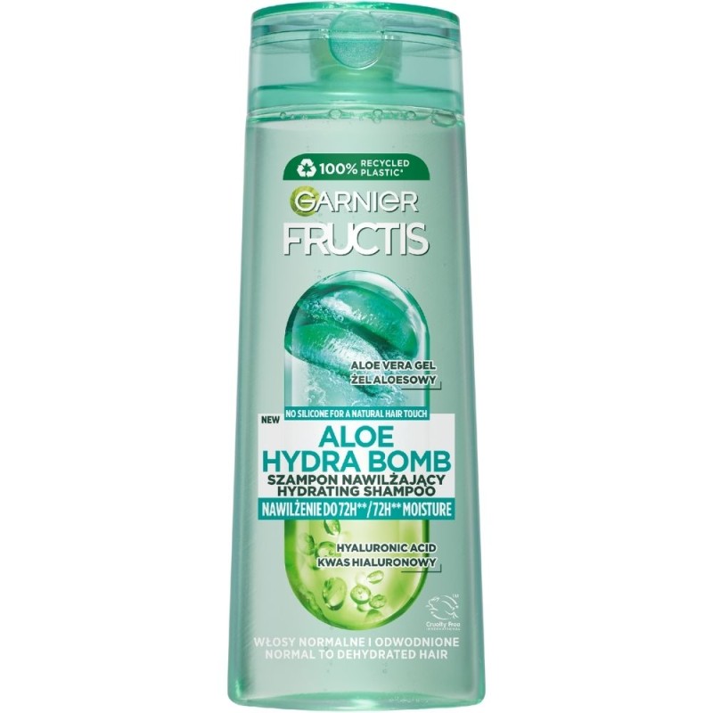 Garnier Fructis Aloe Hydra Bomb Szampon nawilżający - 400 ml