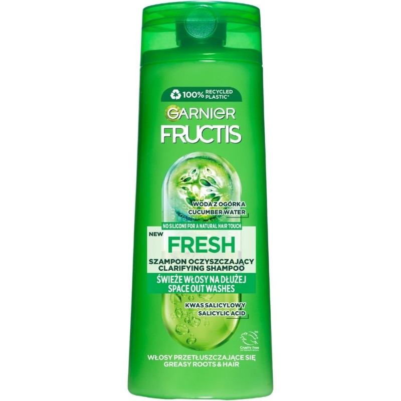 Garnier Fructis Fresh Szampon oczyszczający - 250 ml