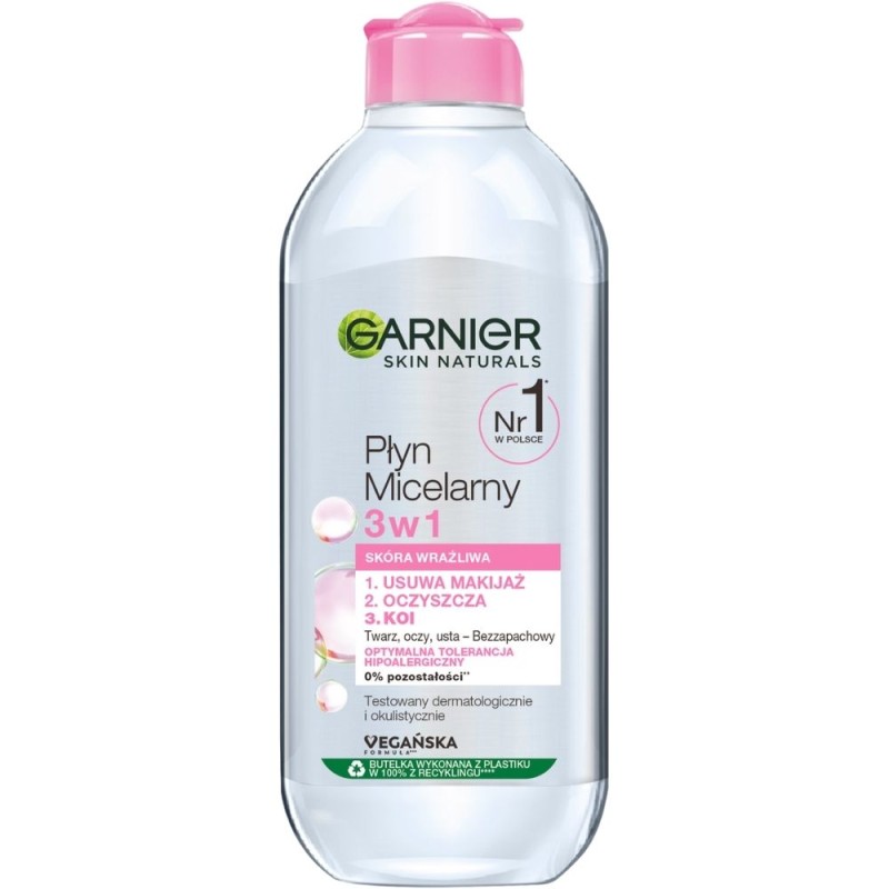 Garnier Płyn micelarny All-In-One dla wrażliwej skóry - 400 ml