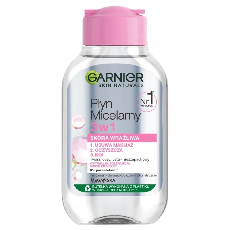 Garnier Płyn micelarny All-In-One dla wrażliwej skóry - 100 ml