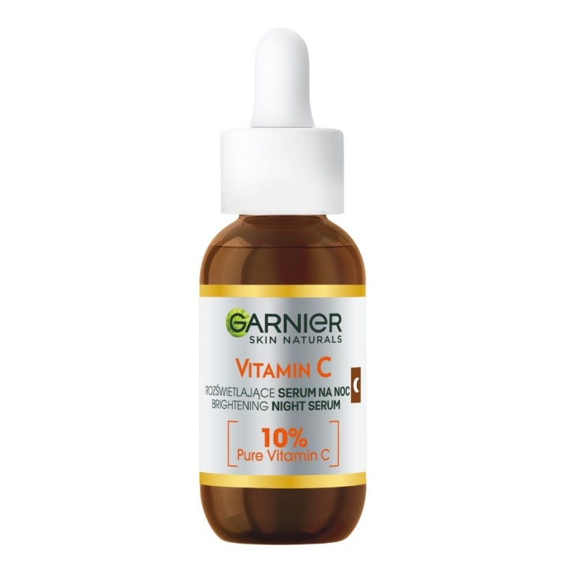 Garnier Skin Naturals Vitamin C Rozświetlające serum na noc - 30 ml