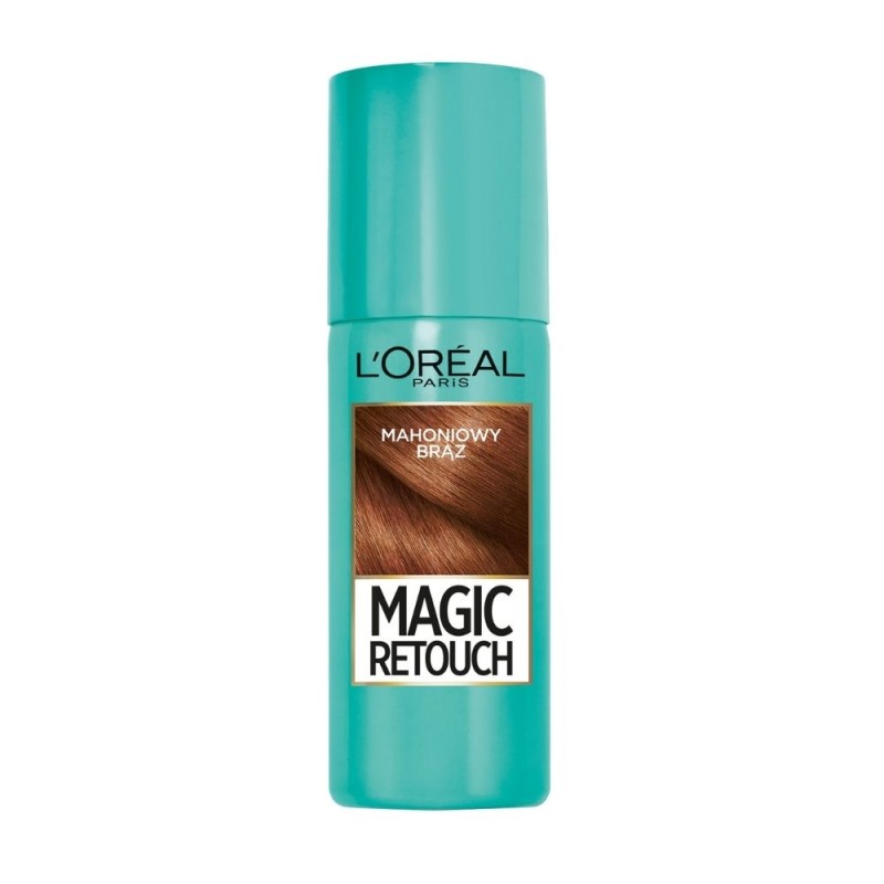 L'Oreal Paris Magic Retouch Spray do retuszu odrostów Mahoniowy Brąz - 75 ml