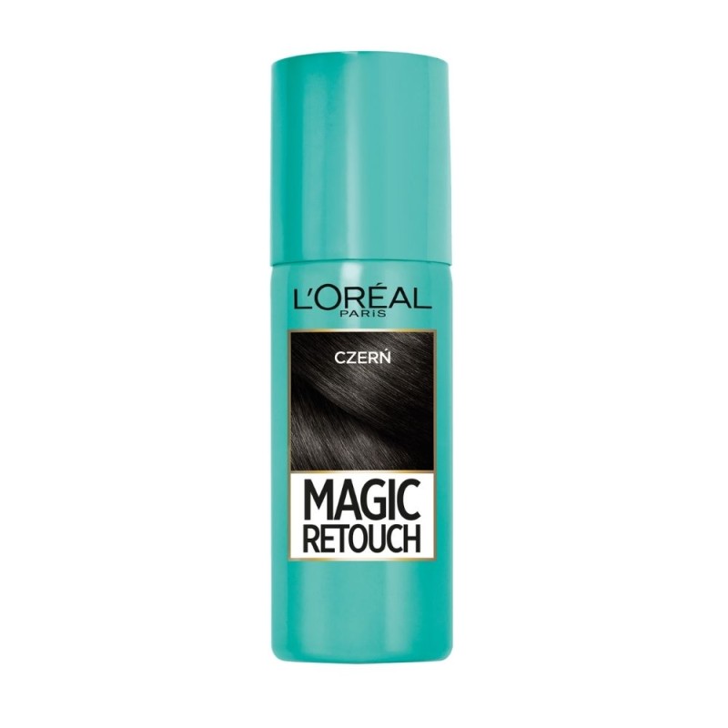 L'Oreal Paris Magic Retouch Spray do retuszu odrostów Czerń - 75 ml