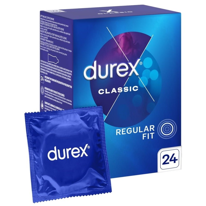 Durex Prezerwatywy Classic - 24 sztuki