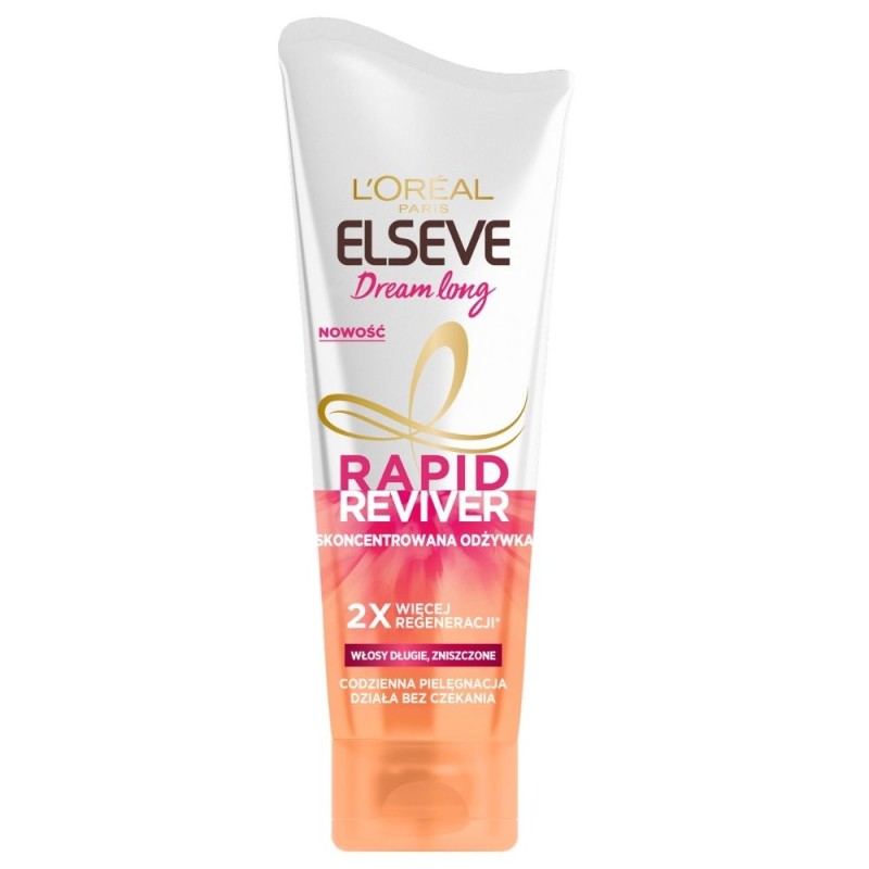 L'Oréal Paris Elseve Dream Long Rapid Reviver Odżywka do długich włosów - 180 ml