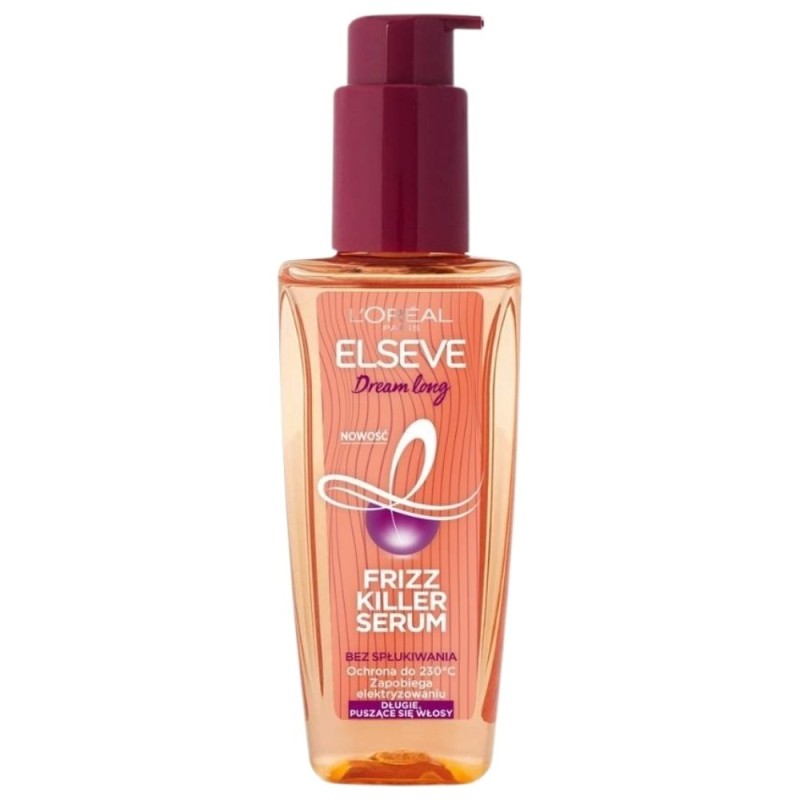 L'Oréal Paris Elseve Dream Long Frizz Killer Serum bez spłukiwania - 100 ml