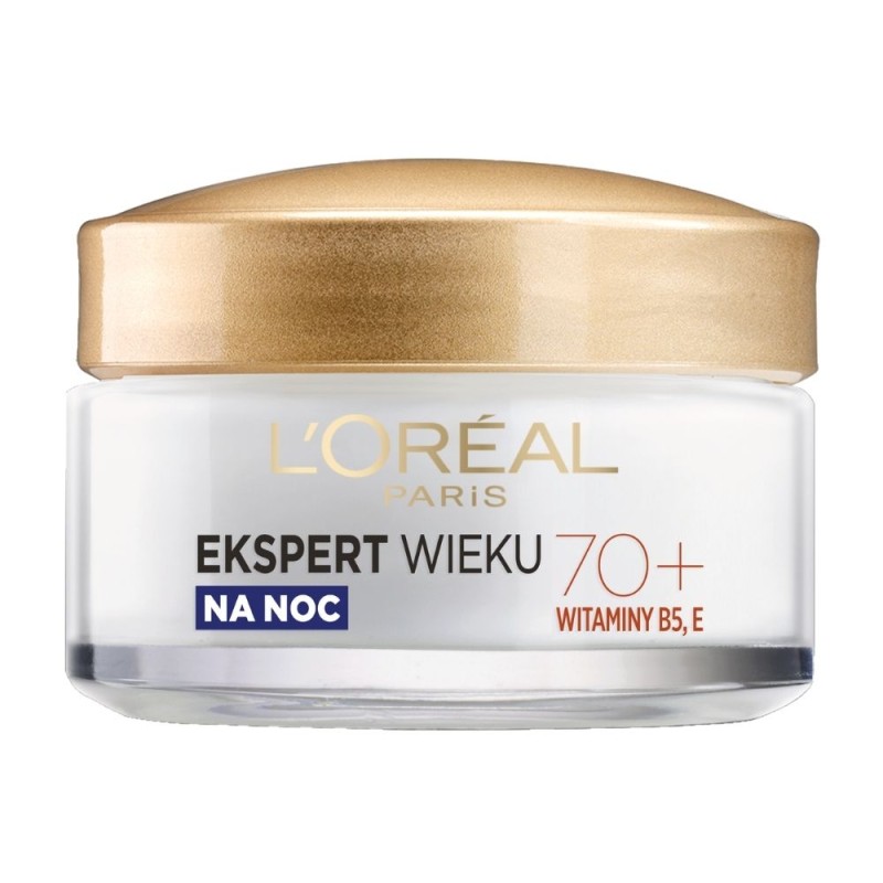 L'Oréal Paris Expert wieku 70+ Krem na noc z witaminami - 50 ml