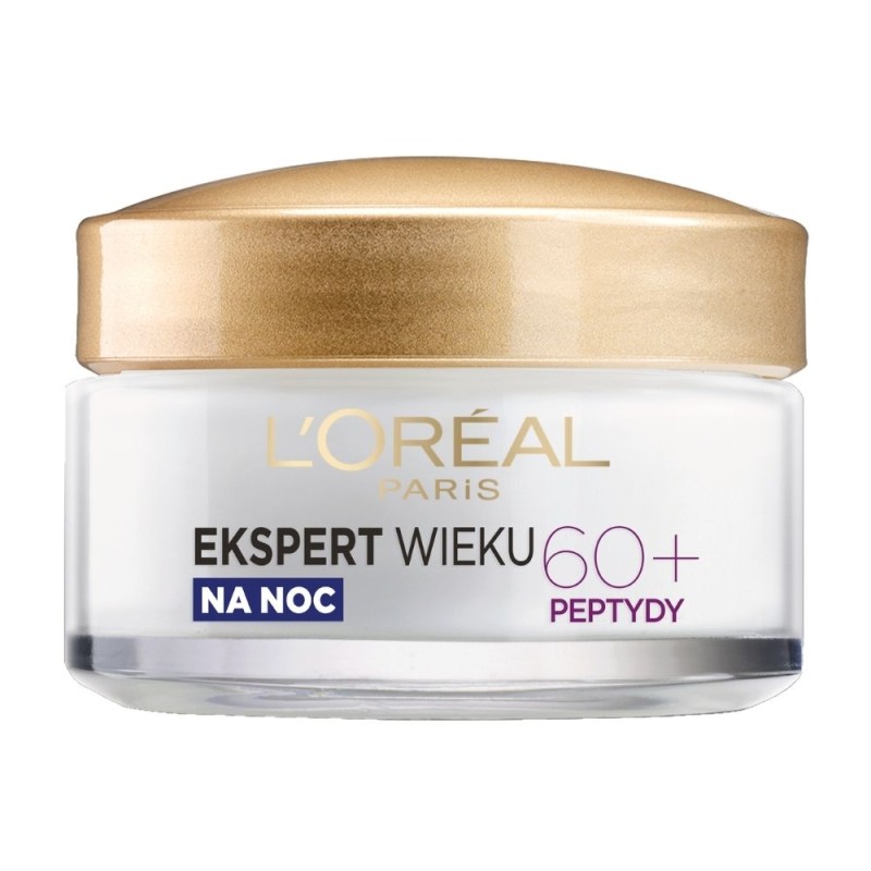 L'Oréal Paris Expert wieku 60+ Krem na noc z peptydami - 50 ml