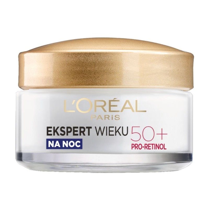 L'Oréal Paris Expert wieku 50+ Krem na noc z pro-retinolem - 50 ml