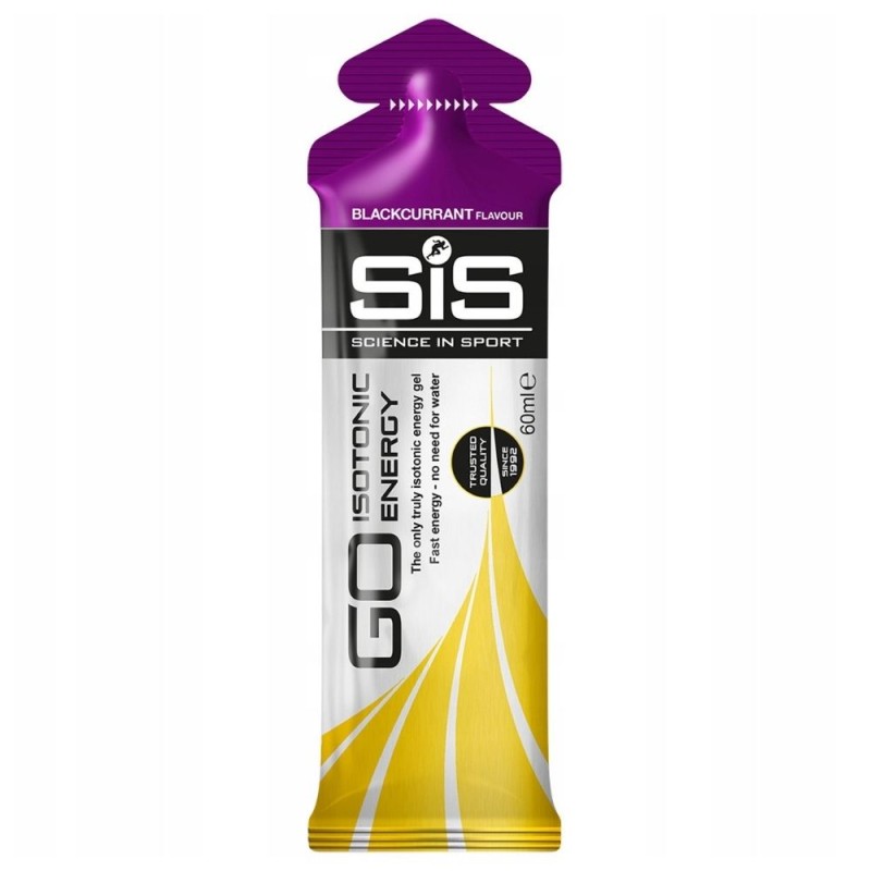 SIS GO Isotonic Energy Izotoniczny żel energetyczny, czarna porzeczka - 60 ml