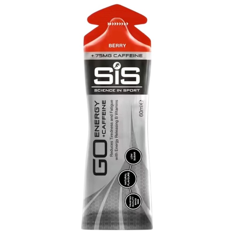 SIS GO Energy + Caffeine Żel energetyczny z kofeiną jagodowy - 60 ml