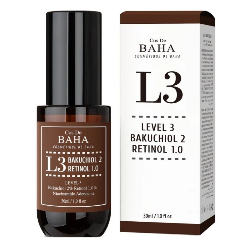 Cos De BAHA L3 Serum z bakuchiolem i retinolem - 30 ml