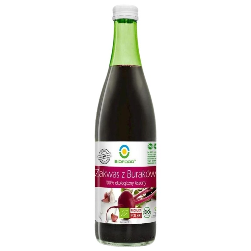 Bio Food Zakwas z buraków kiszonych - 500ml