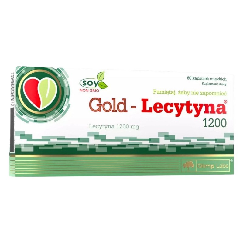 Olimp Gold Lecytyna 1200 mg - 60 kapsułek