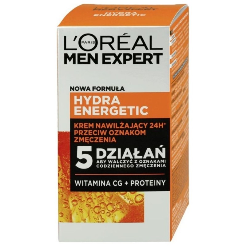 L'Oréal Paris Men Expert Hydra Energetic Krem nawilżający przeciw oznakom zmęczenia - 50 ml