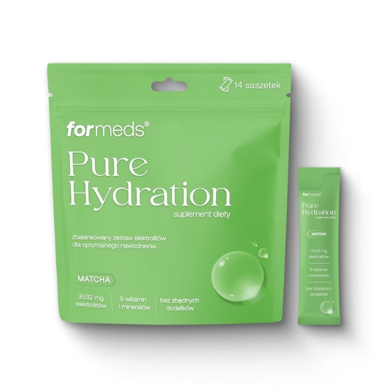 Formeds Pure Hydration Elektrolity Matcha - 14 saszetek