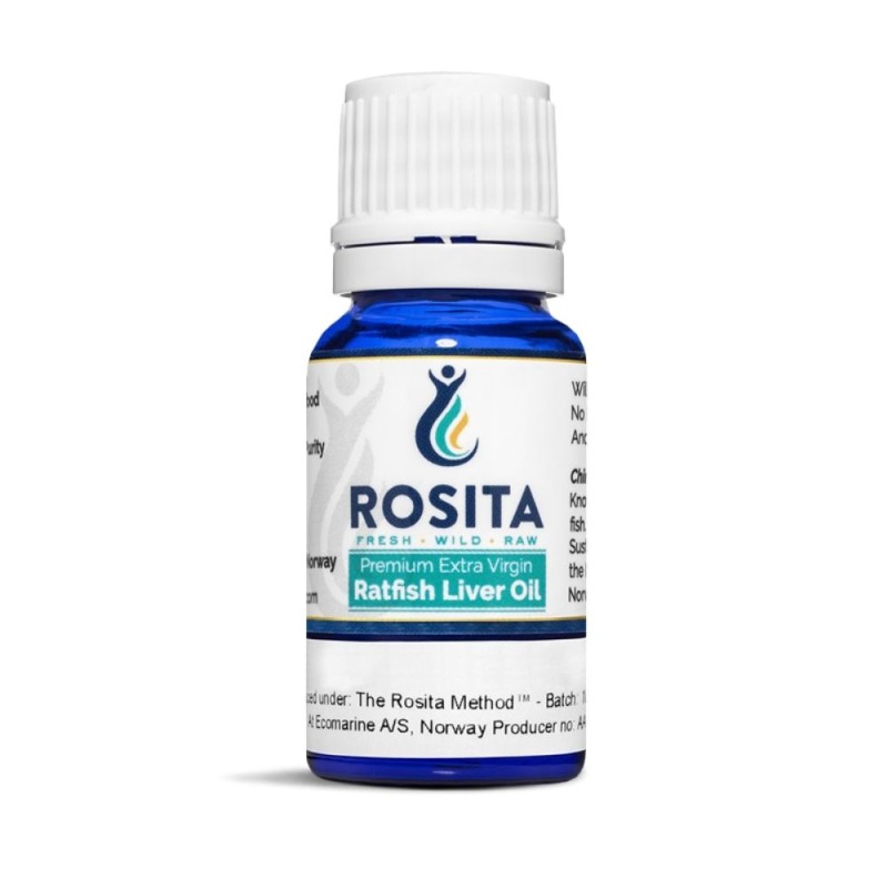 Rosita Ratfish Liver Oil Olej z wątroby Chimery - 10 ml