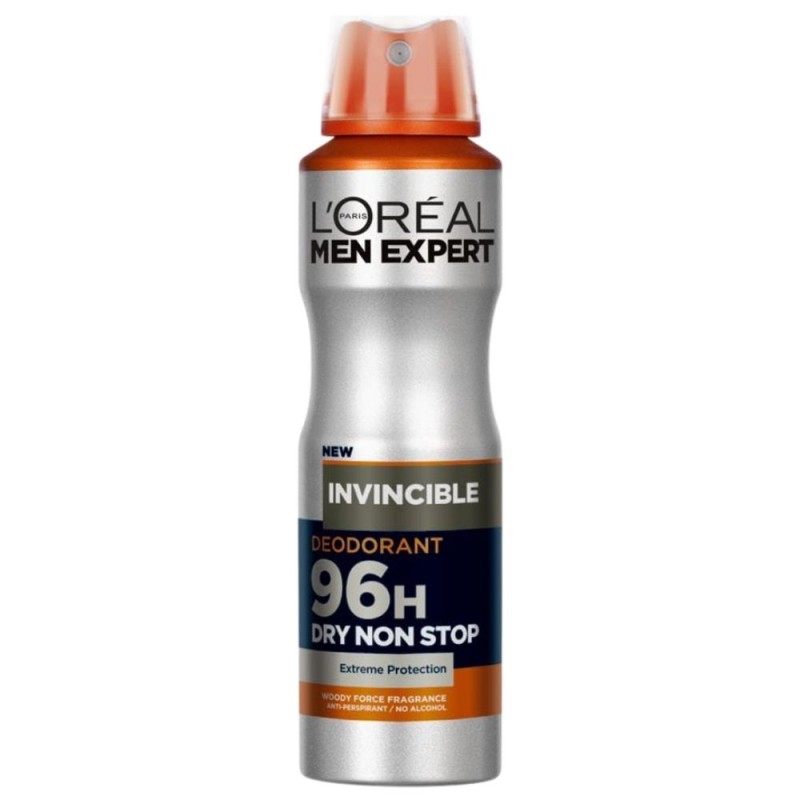 L'Oréal Paris Men Expert Invincible 96h Dezodorant w sprayu - 150 ml