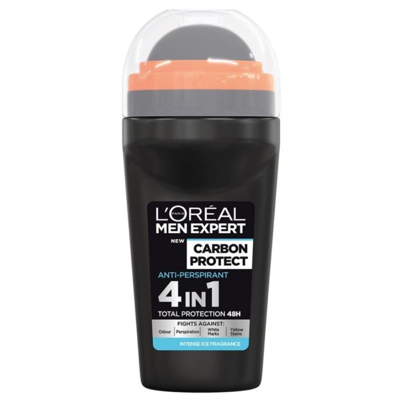 L'Oréal Paris Men Expert Carbon Protect 4w1 Antyperspirant Roll-on - 50 ml