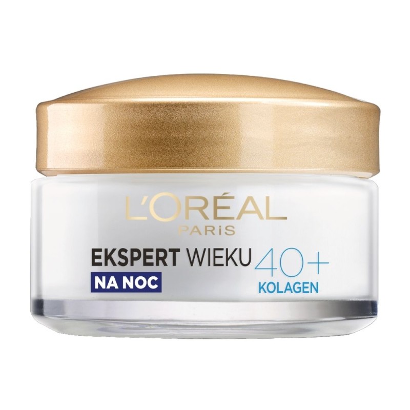 L'Oréal Paris Ekspert wieku 40+ Krem na noc z kolagenem - 50 ml