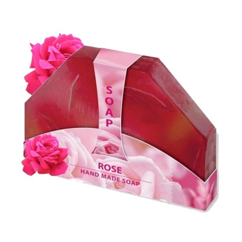 Rose of Bulgaria Mydło różane ręcznie robione - 80 g