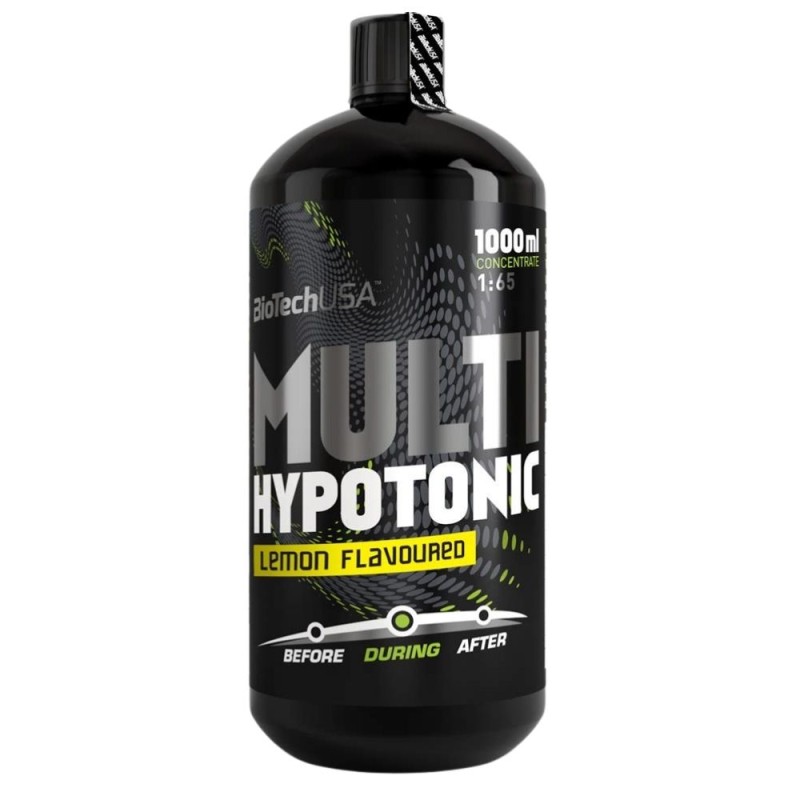 Biotech USA Multi Hypotonic Drink 1:65 (napój hipotoniczny) cytryna - 1000 ml