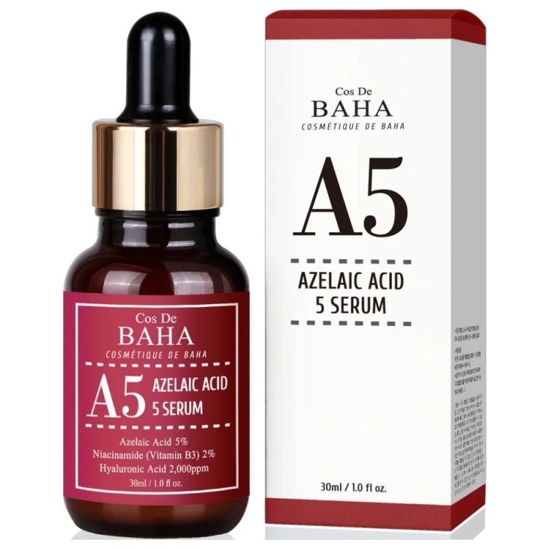 Cos De BAHA A5 Serum z kwasem azelainowym 5% - 30 ml